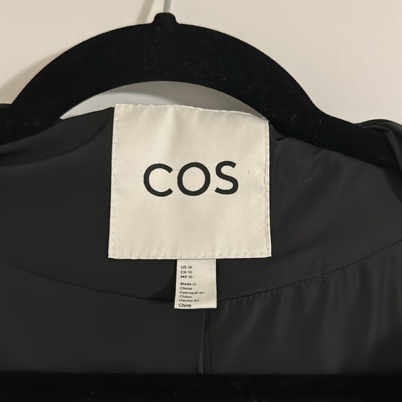 COS Recycled-Down Longline Puffer Coat - Picture 6 of 8